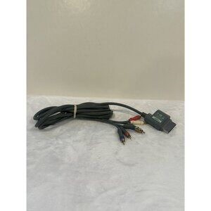 Genuine Official OEM‎ Microsoft XBOX 360 Composite AV Cable Tested